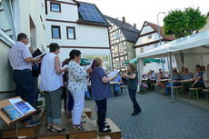 Sommerserenade vor dem "Chorfürst" (Foto: Karl-Franz Thiede)